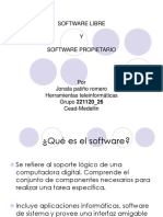 Software Libre Vs Software Propietario