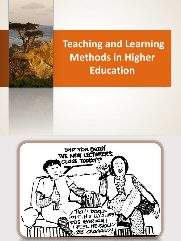 Teaching Methods in Higher Education | PDF | Lecture | Learning