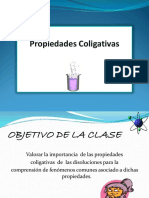 Propiedades Coligativas