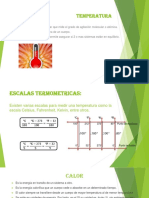 TEMPERATURA, Calor y Dilatacion, Diapositiva