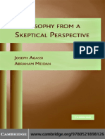 Agassi Meidan Philosophy From A Skeptical Perspective PDF