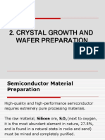 Crystal Growth and Wafer Preparation