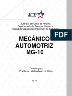 Mecanico Automotriz MG 10 PDF