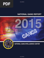 National Gang Report 2015