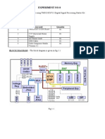 Experiment No-8: OBJECT: - To Design IIR Filter Using TMS320C6713 Digital Signal Processing Starter Kit