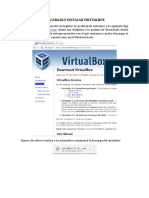 Descargar e Instalar Virtualbox