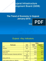 Gujarat Infrastructure Development Board (GIDB) : The Trend of Economy in Gujarat January-2010