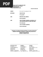 Affidavit of Kim Dotcom Sworn 19 March 2018