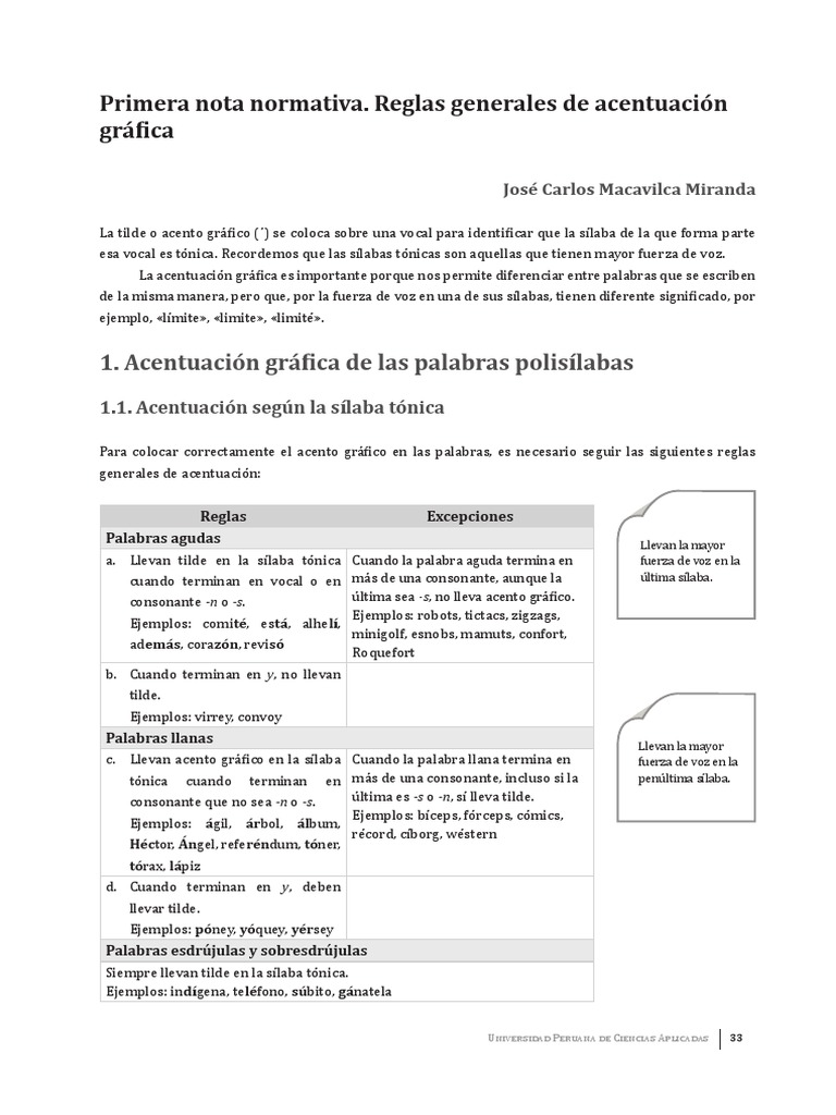 Acentuacion | PDF | Adverbio | Semiótica