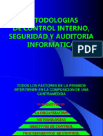 Metodologias de Control Internoseguridad y Auditoria Informatica