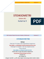 KRKdK-Stoikiometri-Sistem Alir - Oleh Mustain Zamhari