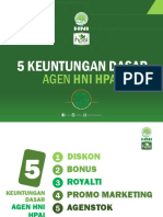 5 Keuntungan Dasar Agen HNI HPAI