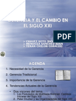 Gerencia Empresa Siglo 21