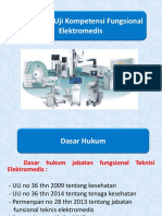 Sosialisasi Uji Kompetensi Elektromedis