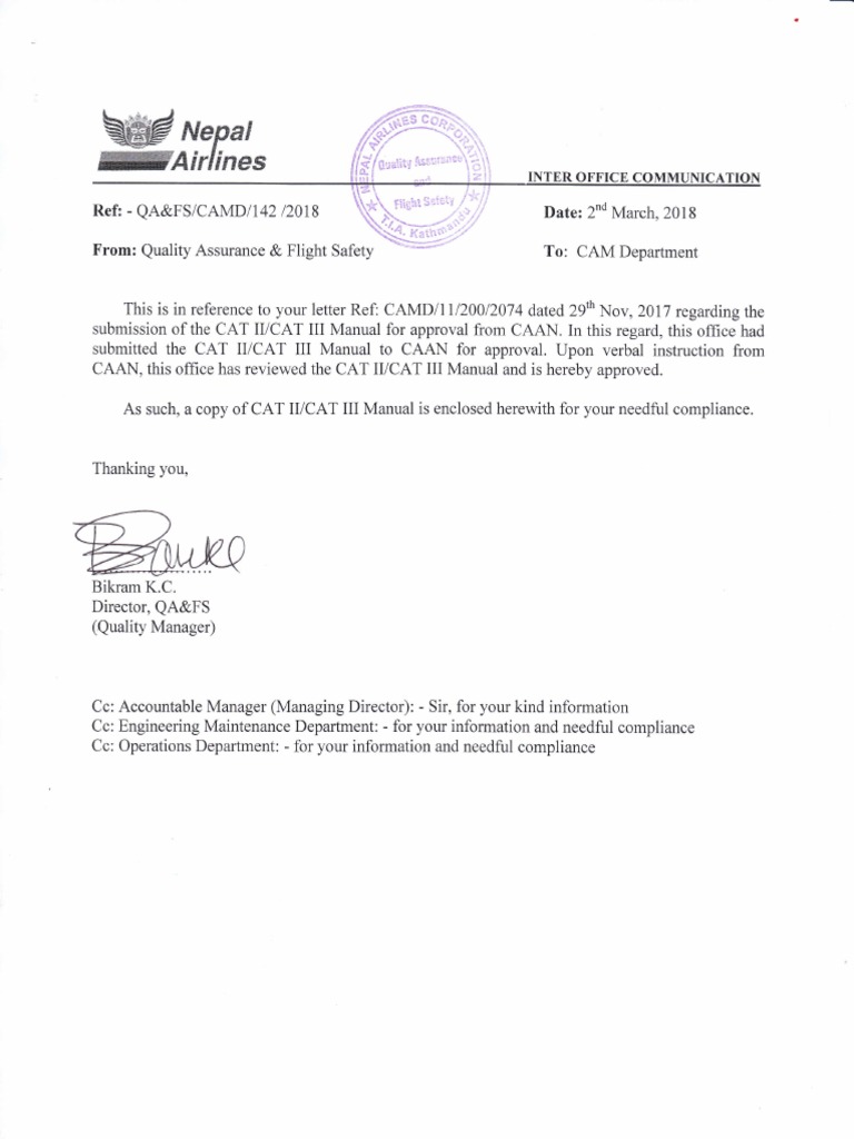 Cat II Cat III Manual Approved PDF Systems Engineering Aerospace