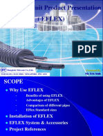 Plastic Conduit Product Presentation (Eflex) : Presented by