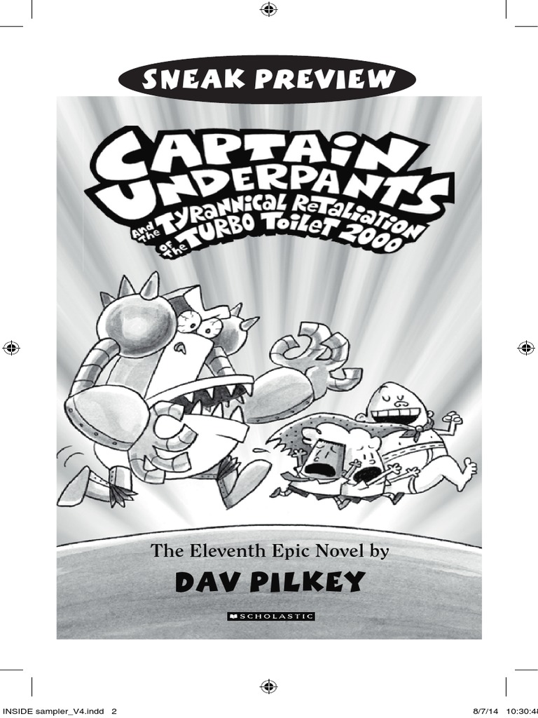 Captain Underpants 11 Series Of Children's Books Leisure