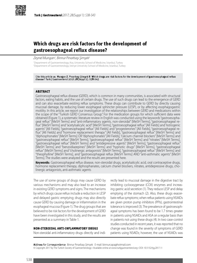 Jurnal GERD PDF Hormone Replacement Therapy (Menopause