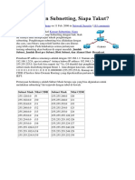 Penghitungan Subnetting ROMI SATRIA WAHONO