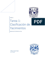 Clasificacion de Yacimientos de Petroleo