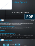 Bab 1 Konsep Optimisasi 2-2016