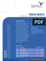 STR3357 Postgraduate 2015 Brochure Public Health 06