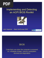 Implementing and Detecting An ACPI BIOS Rootkit