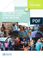  Implementation tool for pre-exposure prophylaxis (PrEP) of HIV infection (Module 11