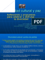 Diversidad Cultural y Paz