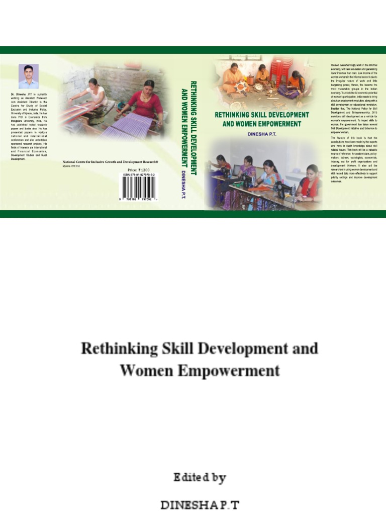 Rethinking Skill and Women Empowerment by Dinesha P T | PDF | Non ...
