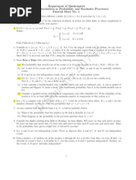 Department of Mathematics MTL 106 (Introduction To Probability and Stochastic Processes) Tutorial Sheet No. 1