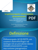 Neuropatie Infiammatorie Demielinizzanti- Davide Quartana 2016.Pptx