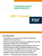 Electromagnetic Compatibility: UNIT-3: Grounding