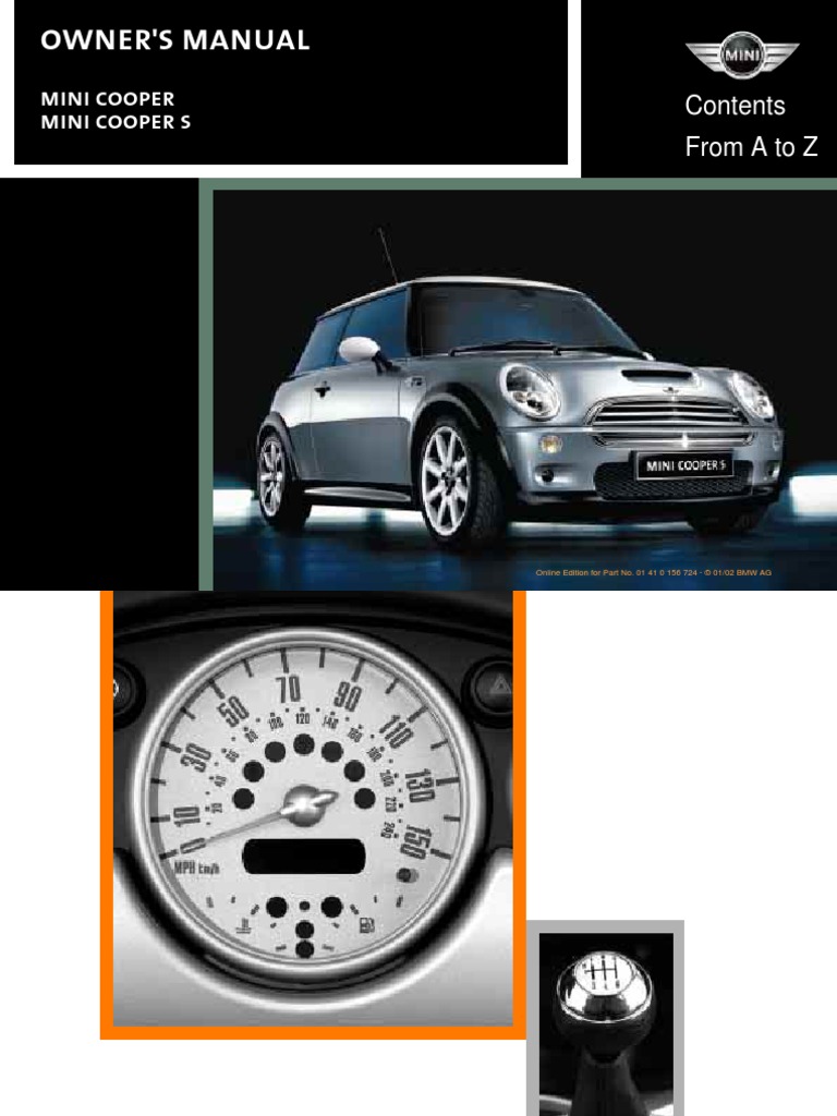 2002 2006 Mini Cooper Bmw Service Repair Manuals Download