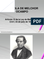 Epistola de Melchor Ocampo