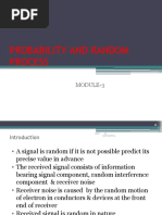 Probability and Random Process: Module-3