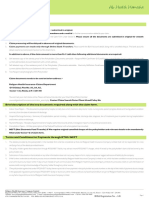 Care-Reimbursement Claim Form