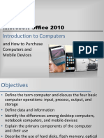 Microsoft Office 2010: Introduction To Computers