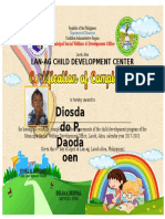 Diosda Do P. Daoda Oen: Lan-Ag Child Development Center
