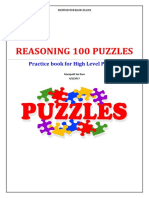 MENTOR FOR BANK EXAMS REASONING 100 PUZZLES