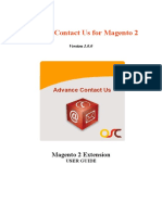 Advance Contact Us M2 Extension UserGuide