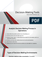 Pertemuan 3 Decision Making Tools V 2018