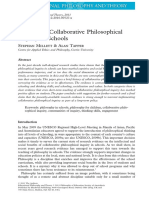 Benefits of Collaborative Philosophical Inquiry in Schools: S Tephan Millett & Alan Tapper