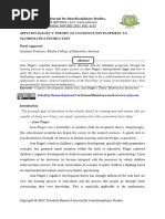 Vygotsky Piaget Child Development Relationships