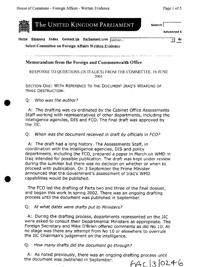 Fac 3 0246to0250 | PDF | Weapons Of Mass Destruction | International ...