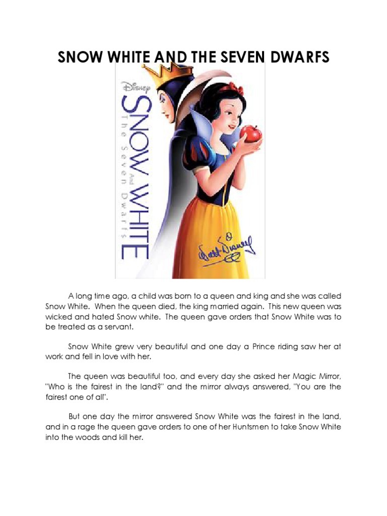 Snow White and The Seven Dwarfs | PDF