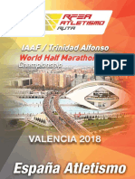 Medio Maraton: Seleccion española RFEA Mundial Medio Marat