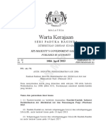 IPA Retikulasi Air Dan Pemasangan Paip(Amendment) 2015