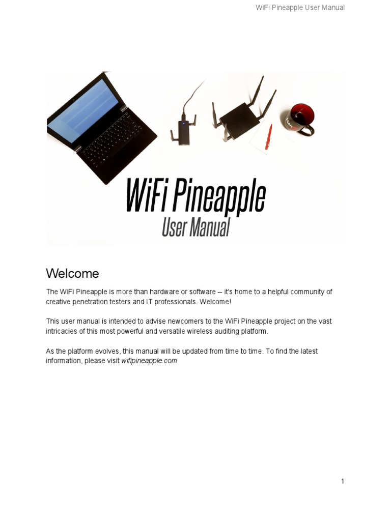 WiFi Pineapple Generation 6 User Manual Draft | PDF | Wi Fi | Usb
