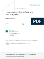 T Cell Suppression in Burn and Septic Injuries: February 2012